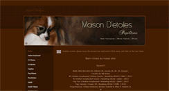 Desktop Screenshot of maisondetoiles.com