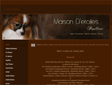 Tablet Screenshot of maisondetoiles.com